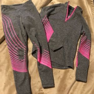 Justice pull over and pant matching set Size 5
